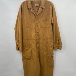 UNIVERSAL THREAD JUMPSUIT MUSTARD WOMENS SIZE 16